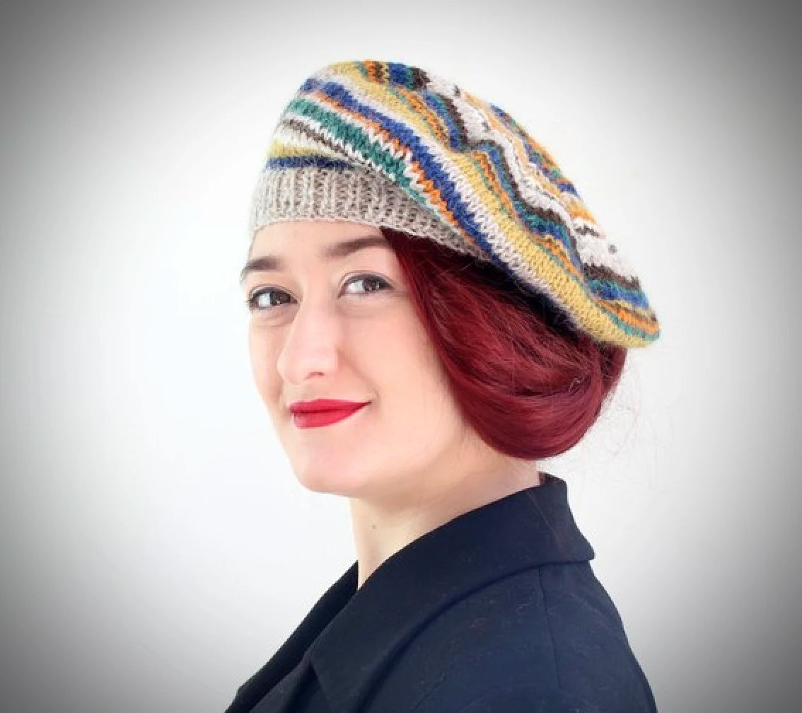 Hand Knitted Wool Berets