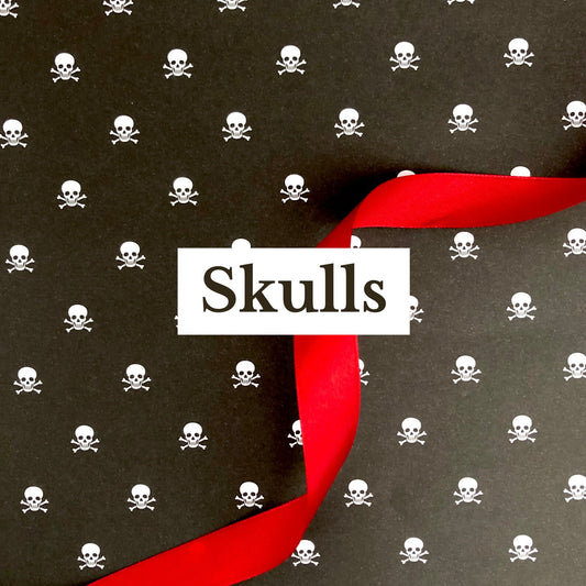 Add On Gift Wrapping Skulls